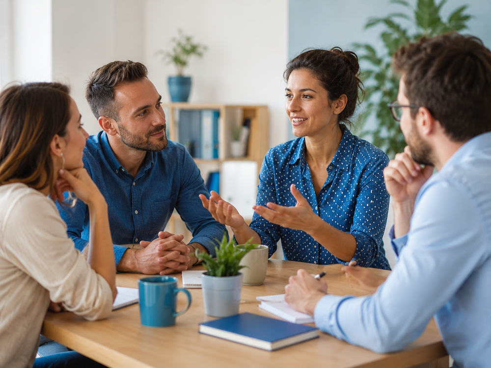 Counseling umanistico-esistenziale in sessione di ascolto